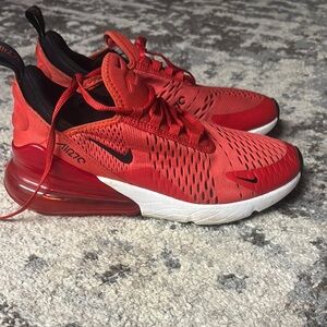 Red Nike Air Max Sneakers